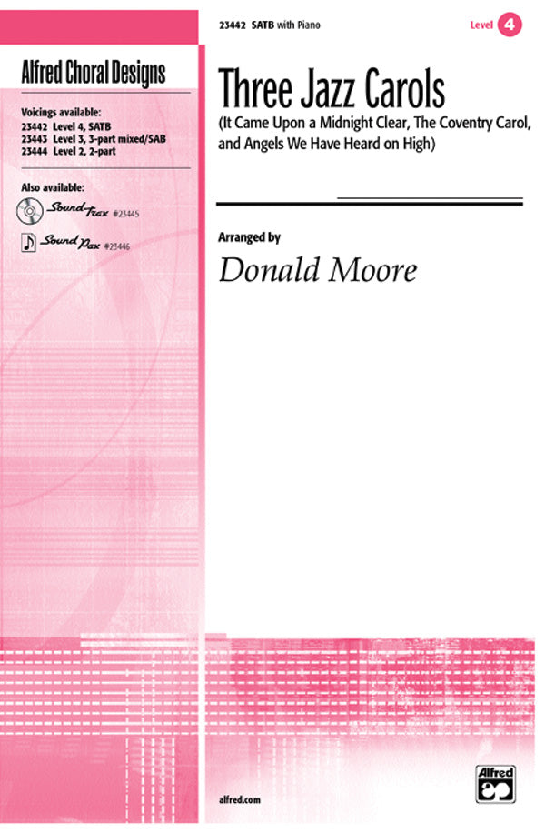 Three Jazz Carols Cover Image