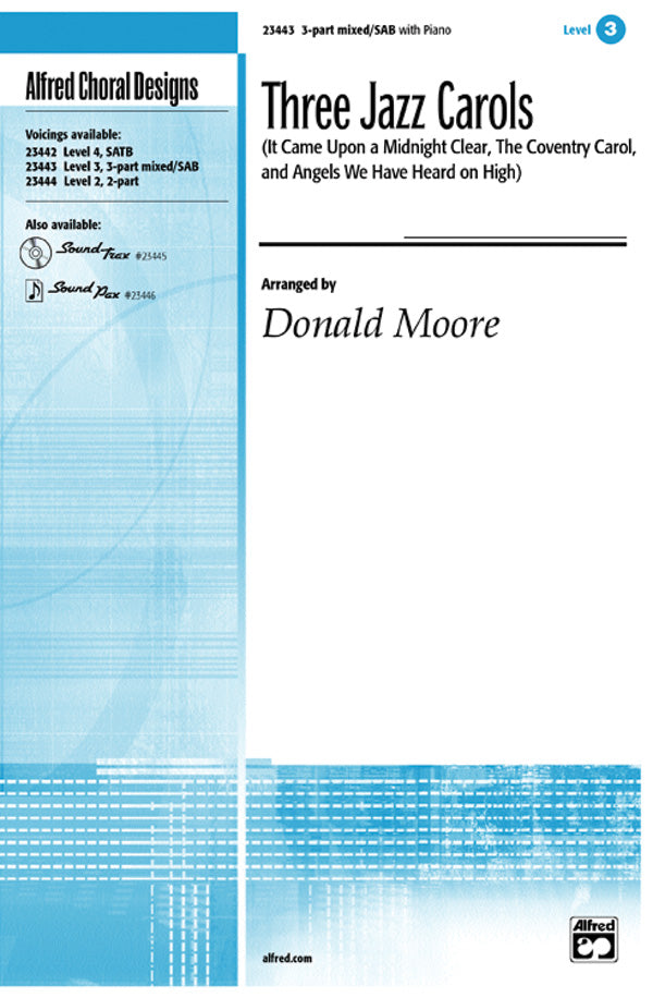 Three Jazz Carols Cover Image