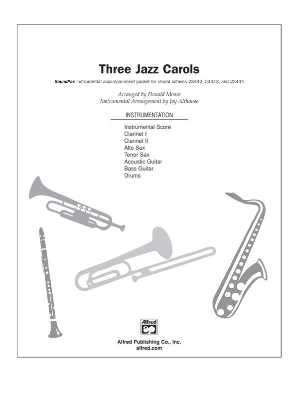 Three Jazz Carols Sheet Music Preview