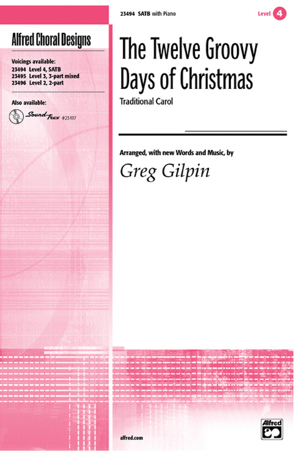 The Twelve Groovy Days of Christmas Cover Image