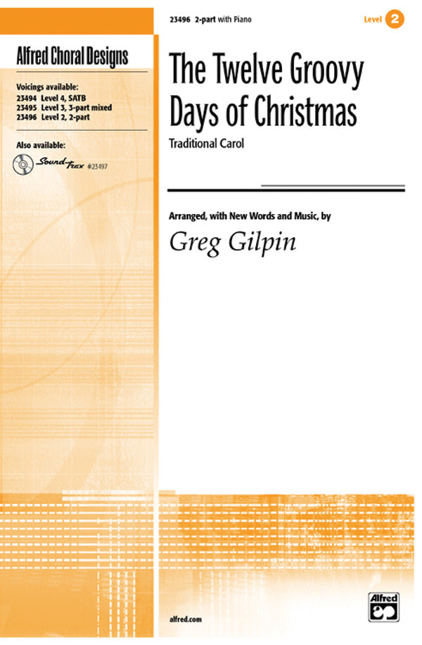 The Twelve Groovy Days of Christmas Cover Image