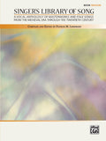 Singer's Library of Song Cover Image