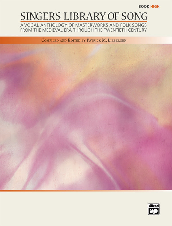 Singer's Library of Song Cover Image