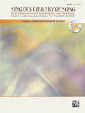 Singer's Library of Song Cover Image
