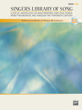 Singer's Library of Song Cover Image
