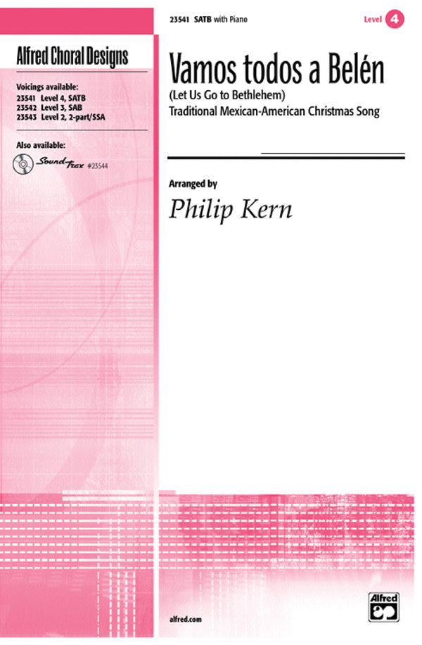 Vamos todos a Belén (Let Us Go to Bethlehem) Cover Image