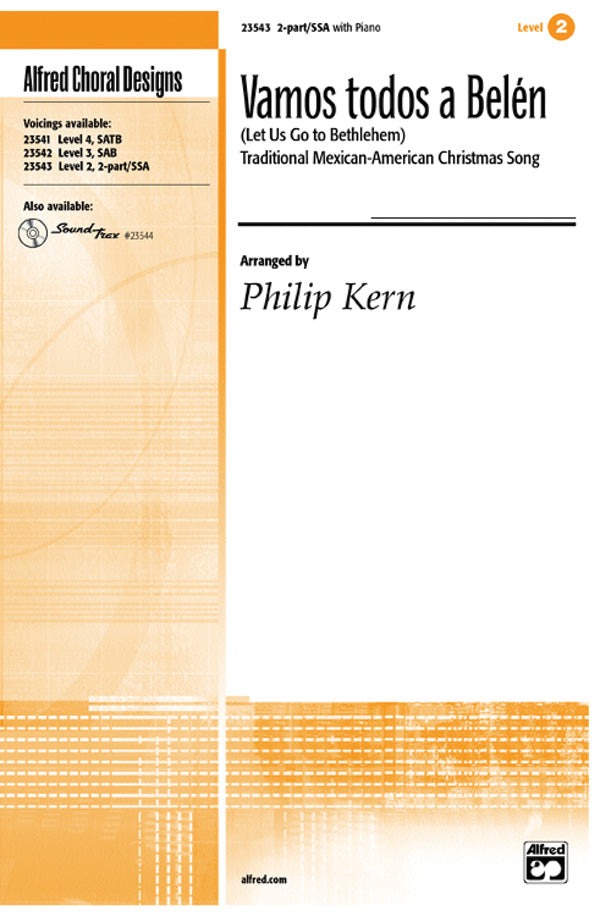 Vamos todos a Belén (Let Us Go to Bethlehem) Cover Image