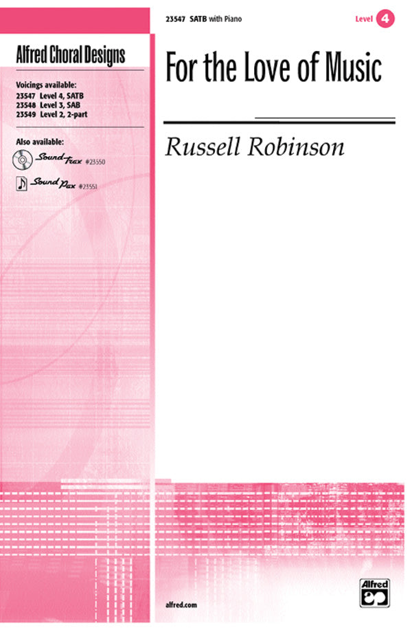 For the Love of Music Cover Image