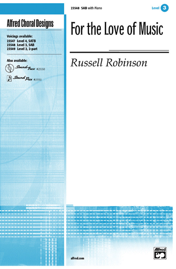 For the Love of Music Cover Image