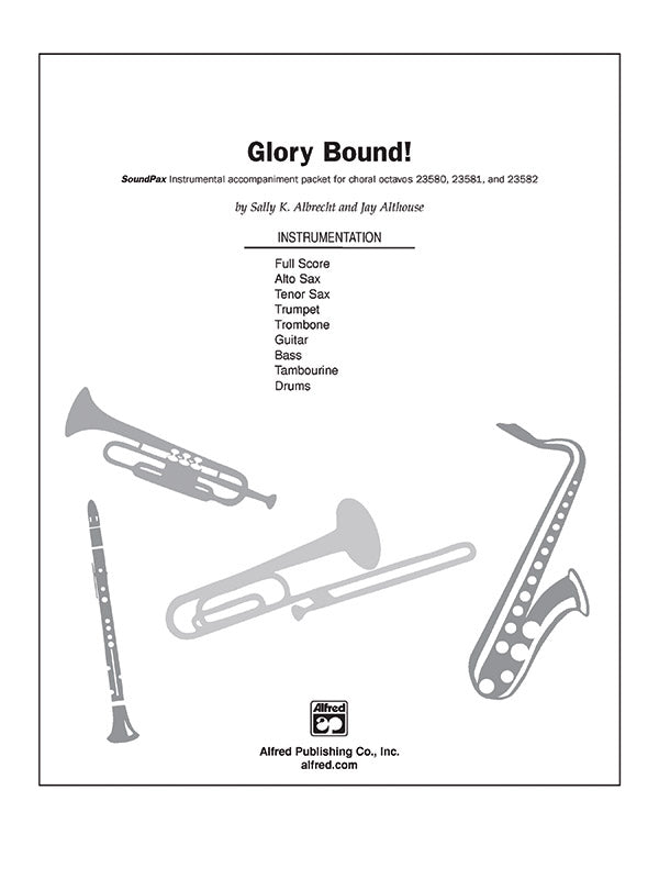 Glory Bound!: Drums Sheet Music Preview