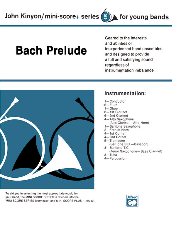 Bach Prelude: Score Sheet Music Preview