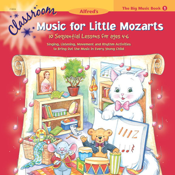 Classroom Music for Little Mozarts: The Big Music Book 1 Cover Image