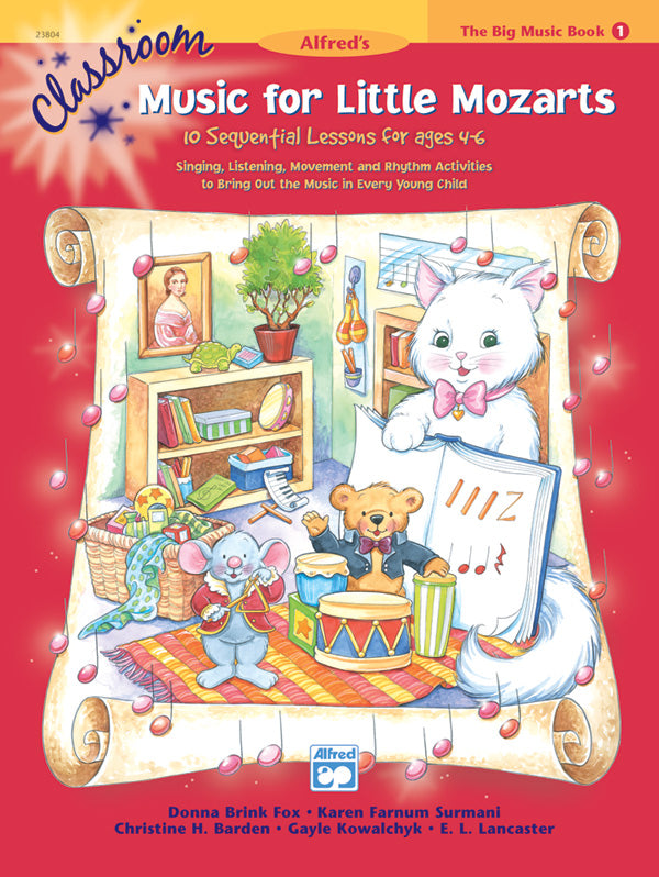 Classroom Music for Little Mozarts: The Big Music Book 1 Cover Image