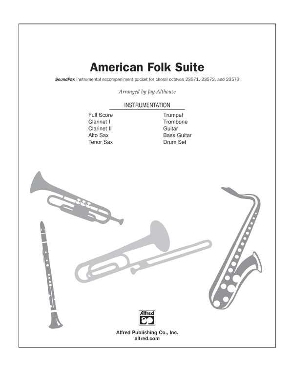 American Folk Suite: Guitar Sheet Music Preview