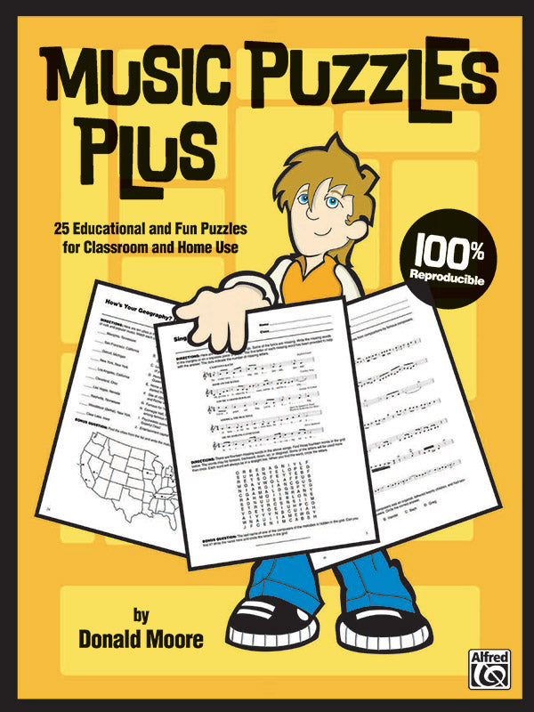 Music Puzzles Plus Cover Image