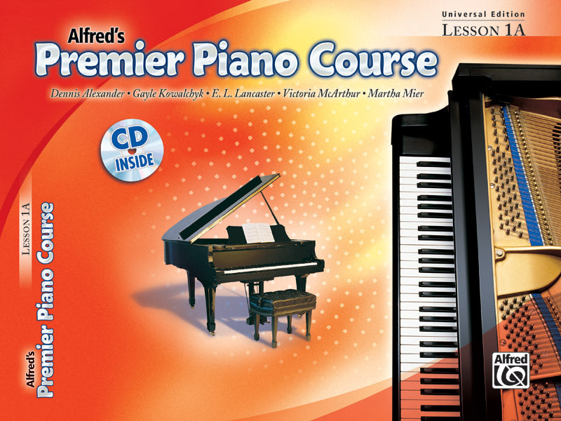 Premier Piano Course, Universal Edition Lesson 1A Cover Image