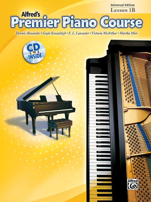 Premier Piano Course, Universal Edition Lesson 1B Cover Image