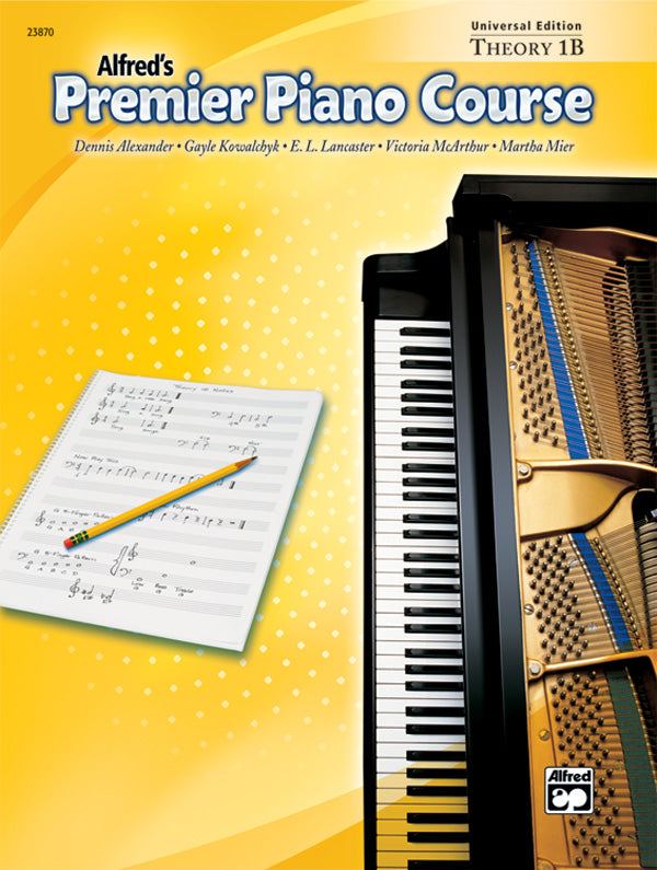 Premier Piano Course, Universal Edition Theory 1B Cover Image