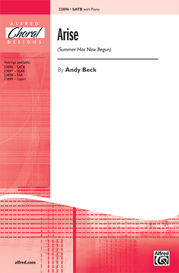 Arise (Summer Has Now Begun) Sheet Music Preview