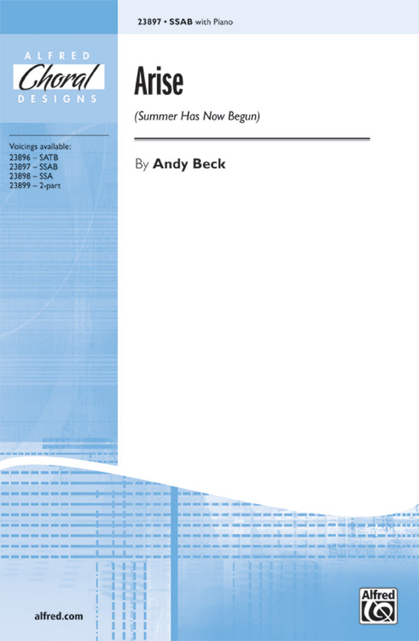 Arise (Summer Has Now Begun) Sheet Music Preview