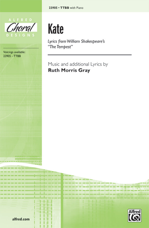 Kate Sheet Music Preview