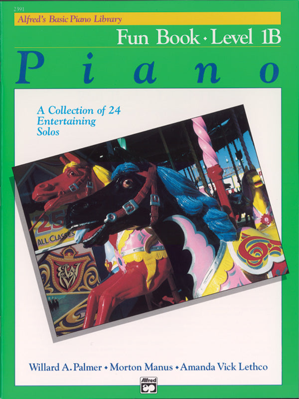 Alfred's Basic Piano Library: Fun Book 1B: A Collection of 24 Entertaining Solos Sheet Music Preview