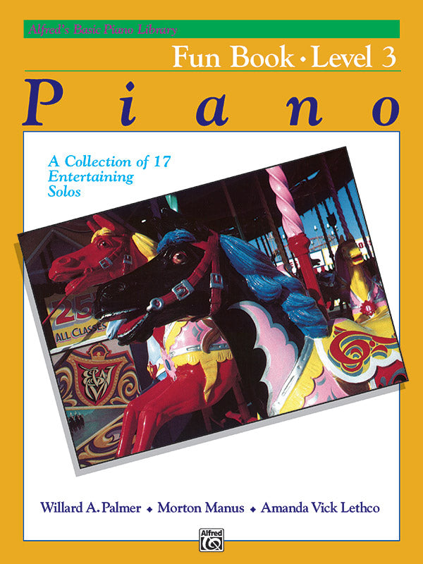 Alfred's Basic Piano Library: Fun Book 3: A Collection of 17 Entertaining Solos Sheet Music Preview