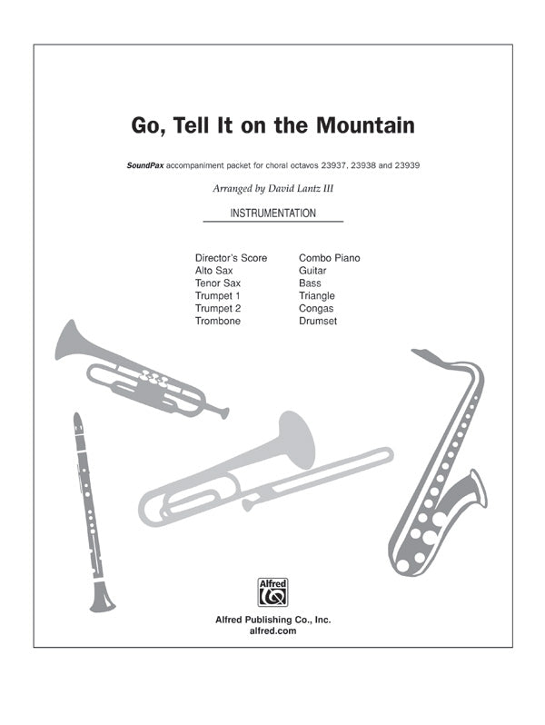 Go, Tell It on the Mountain: Guitar Sheet Music Preview