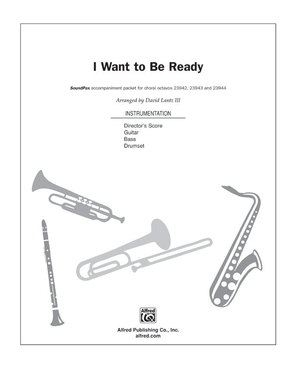 I Want to Be Ready: Drums Sheet Music Preview