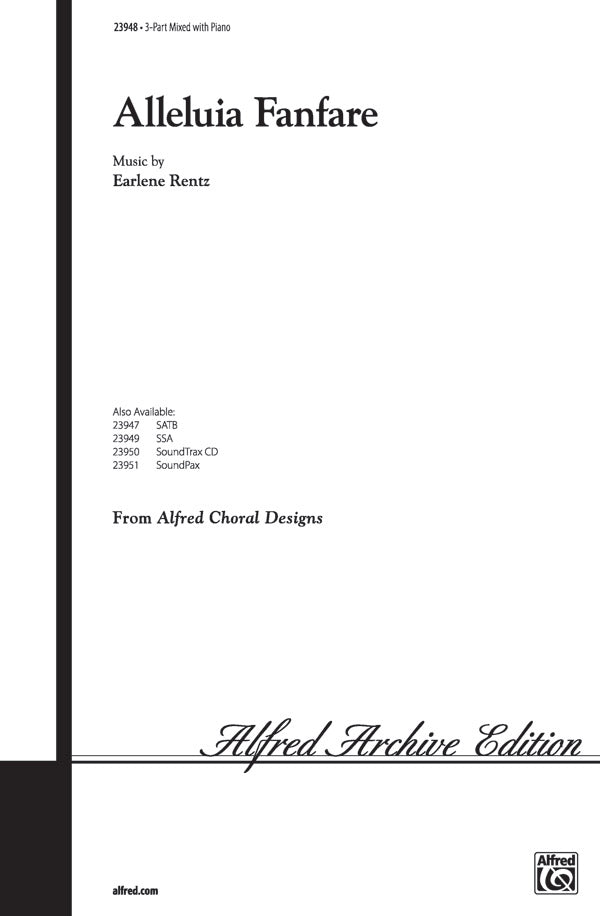 Alleluia Fanfare Sheet Music Preview