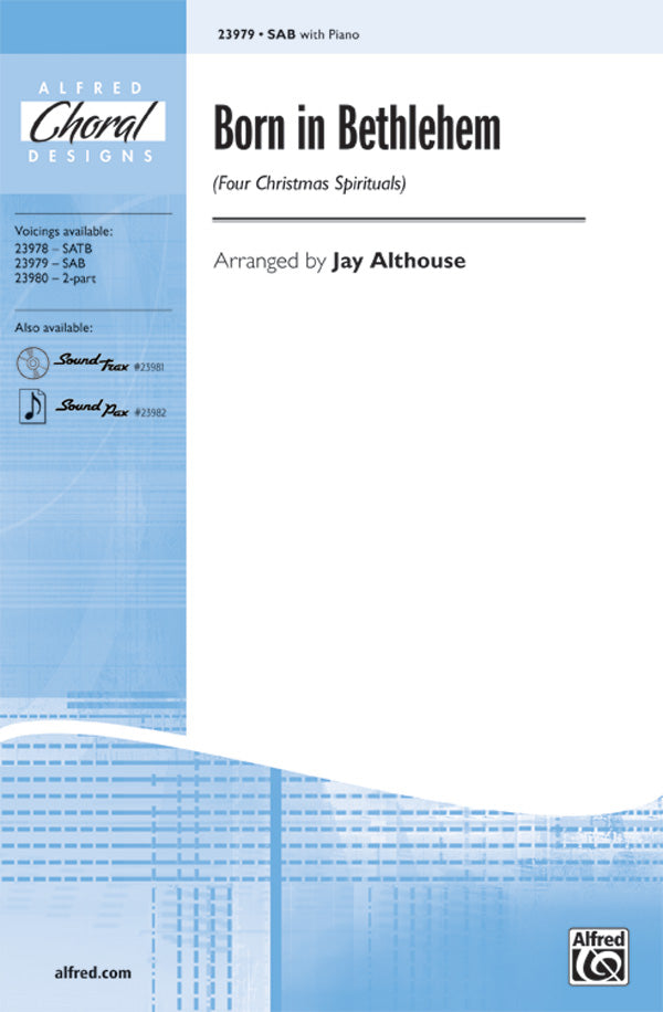 Born in Bethlehem (Four Christmas Spirituals) Sheet Music Preview