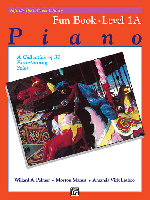 Alfred's Basic Piano Library: Fun Book 1A: A Collection of 31 Entertaining Solos Sheet Music Preview