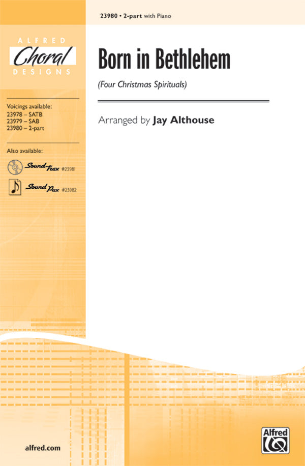 Born in Bethlehem (Four Christmas Spirituals) Sheet Music Preview