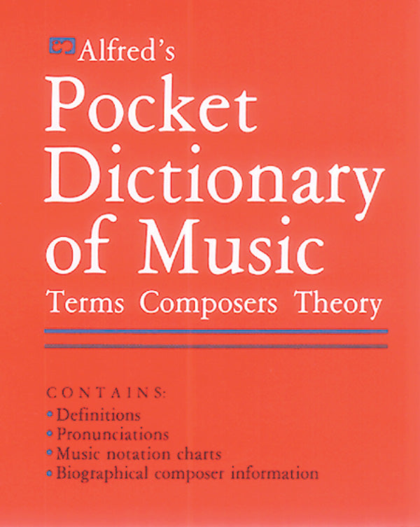 Alfred's Pocket Dictionary of Music Cover Image