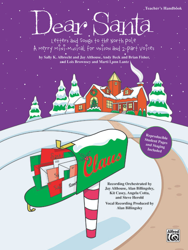 Dear Santa: Letters and Songs to the North Pole Cover Image