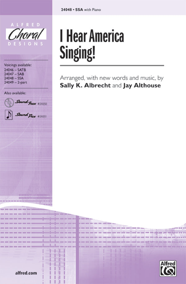 I Hear America Singing! Sheet Music Preview