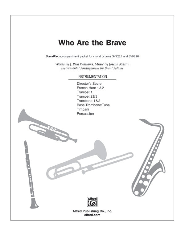 Who Are the Brave: 1st & 2nd F Horns Sheet Music Preview