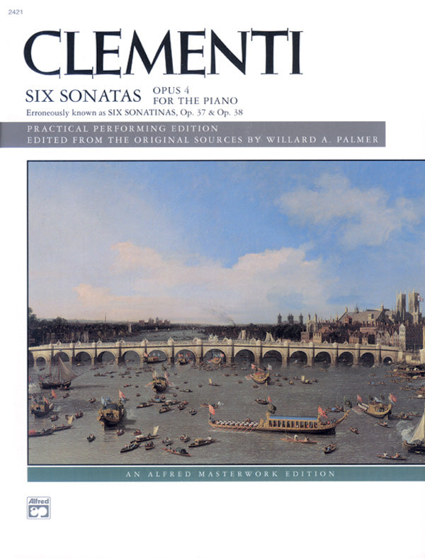 Clementi: Six Sonatas, Opus 4 (Opus 37, 38) Cover Image
