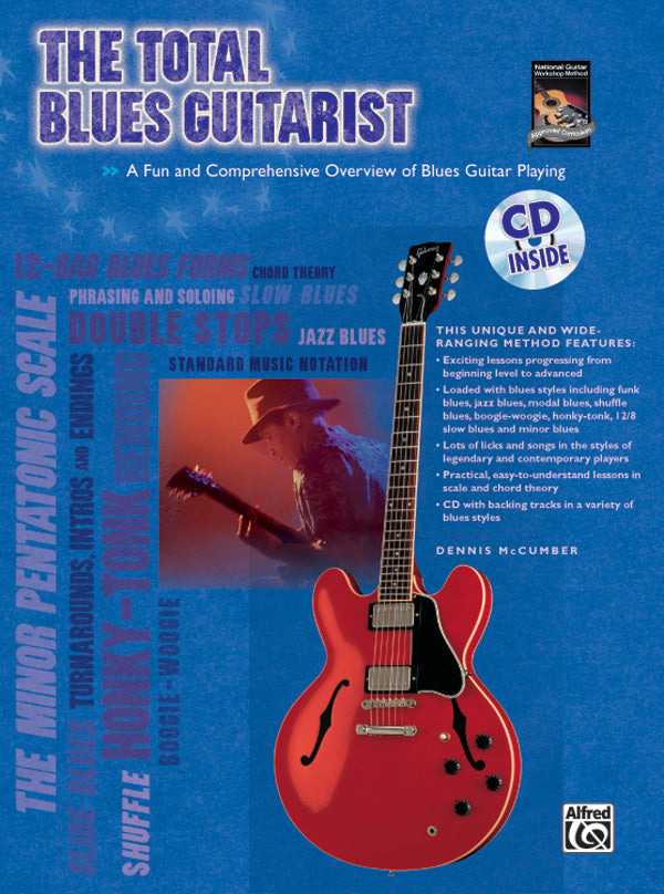 The Total Blues Guitarist Cover Image