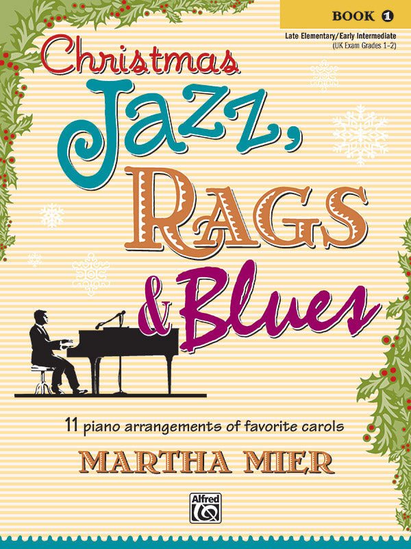 Christmas Jazz, Rags & Blues, Book 1 Cover Image