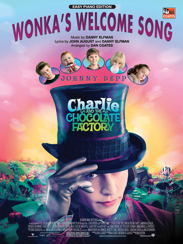 Wonka's Welcome Song (from <I>Charlie and the Chocolate Factory</I>) Cover Image