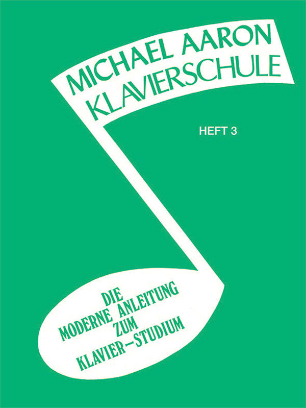 Michael Aaron Klavierschule, Heft 3 Cover Image