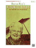 Martha Mier's Favorite Solos, Book 3 Cover Image