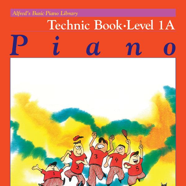 Alfred's Basic Piano Library: Technic Book 1A Sheet Music Preview