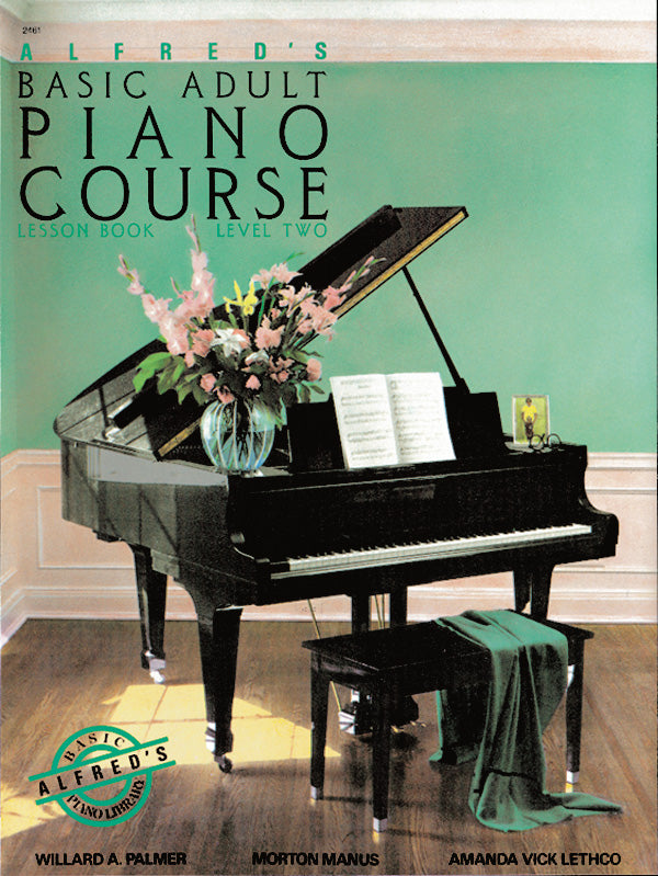 Alfred's Basic Adult Piano Course: Lesson Book 2 Cover Image