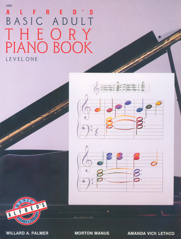 Alfred's Basic Adult Piano Course: Theory Book 1 Cover Image
