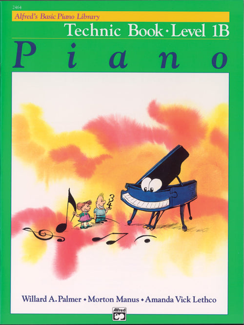 Alfred's Basic Piano Library: Technic Book 1B Sheet Music Preview
