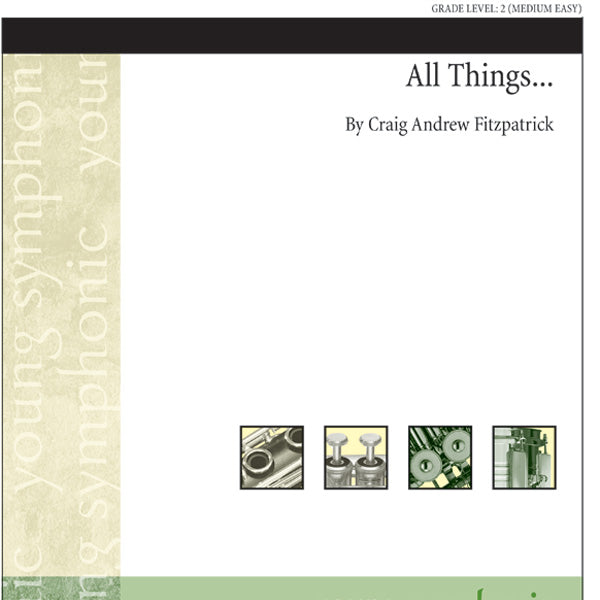 All Things Sheet Music Preview