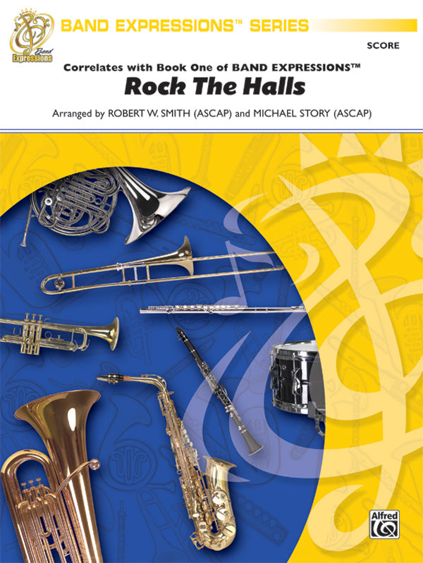 Rock the Halls (Based on "Deck the Halls"): 1st F Horn Sheet Music Preview