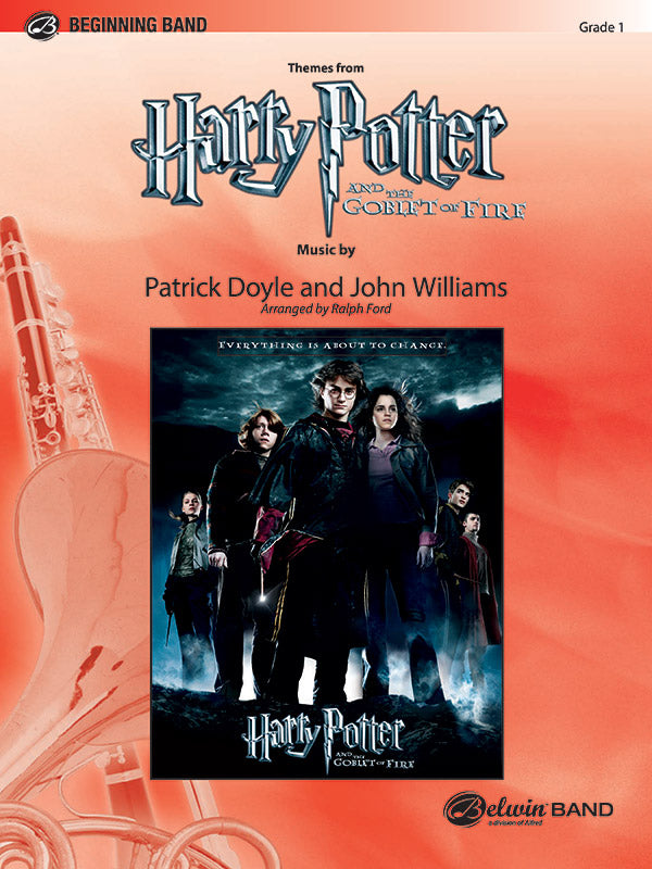Harry Potter and the Goblet of Fire, Themes from: B-flat Bass Clarinet Sheet Music Preview